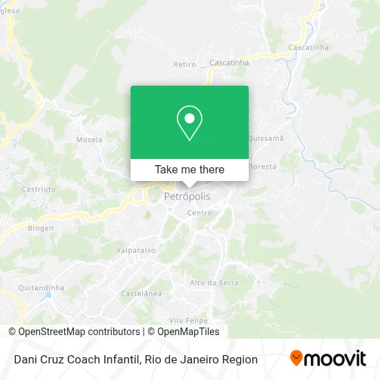 Dani Cruz Coach Infantil map