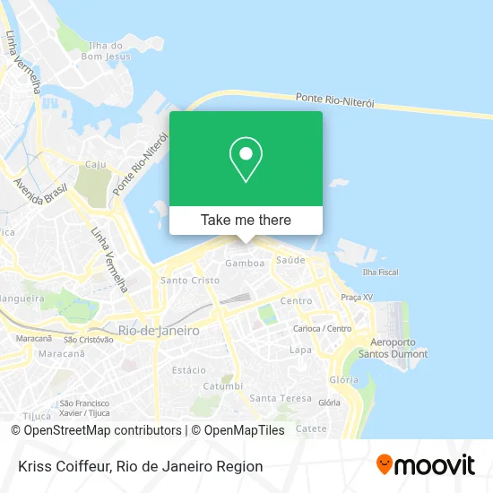 Kriss Coiffeur map