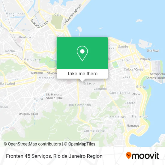 Fronten 45 Serviços map