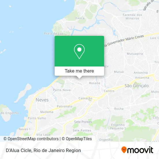 D'Alua Cicle map