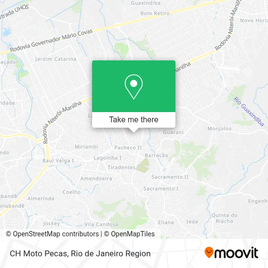 CH Moto Pecas map