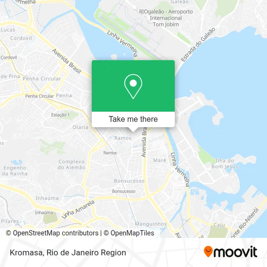 Kromasa map