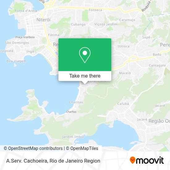 A.Serv. Cachoeira map