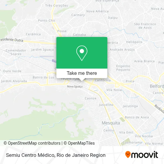 Semiu Centro Médico map