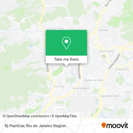 Rj Paintcar map