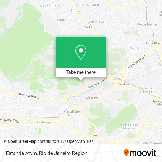 Estande Atvm map