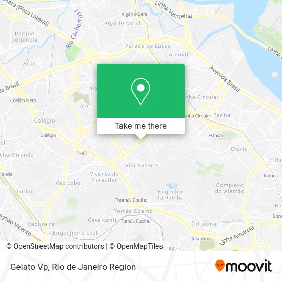 Gelato Vp map