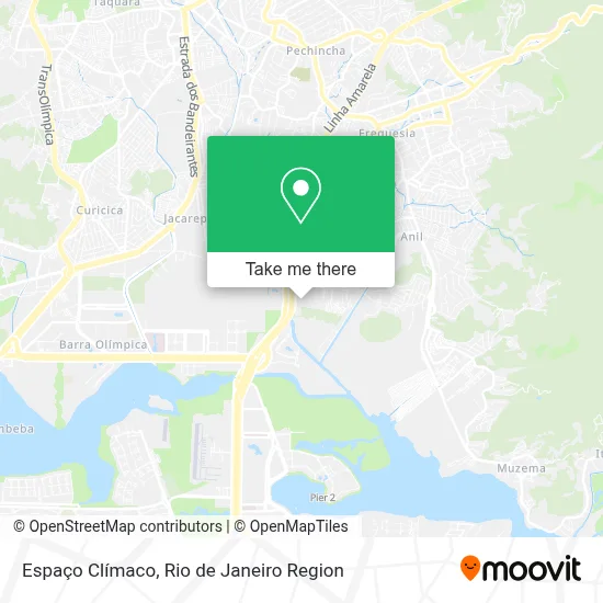 Espaço Clímaco map
