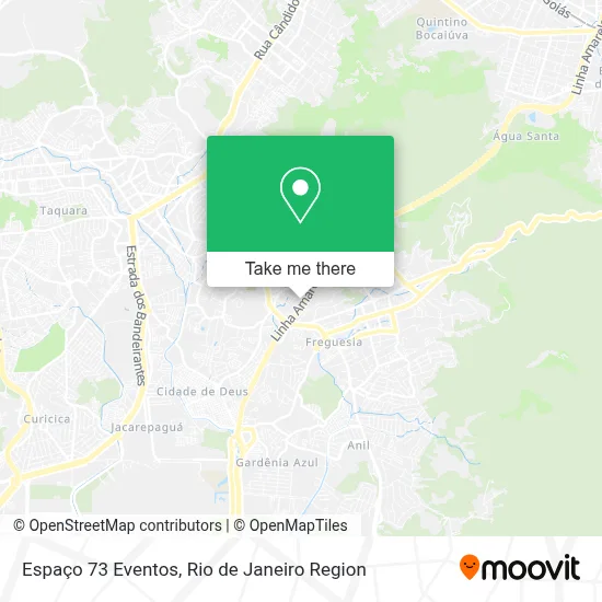 Espaço 73 Eventos map