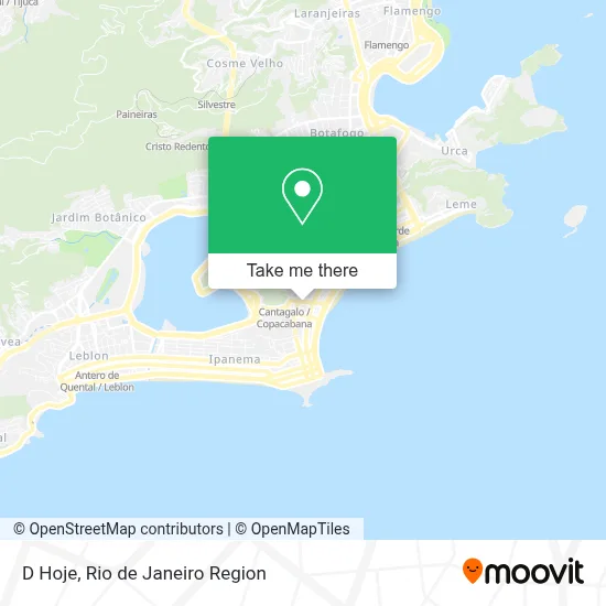 D Hoje map