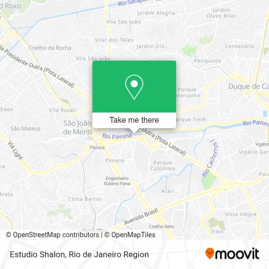 Estudio Shalon map