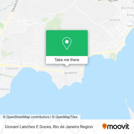 Giovani Lanches E Doces map