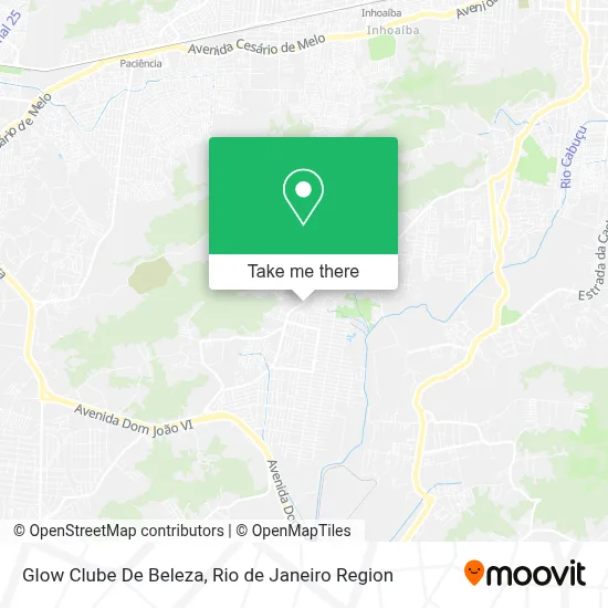 Glow Clube De Beleza map