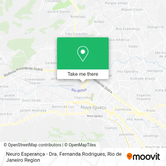 Neuro Esperança - Dra. Fernanda Rodrigues map