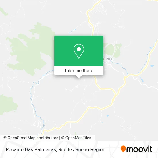 Recanto Das Palmeiras map