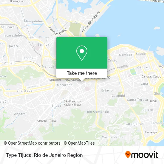 Type Tijuca map