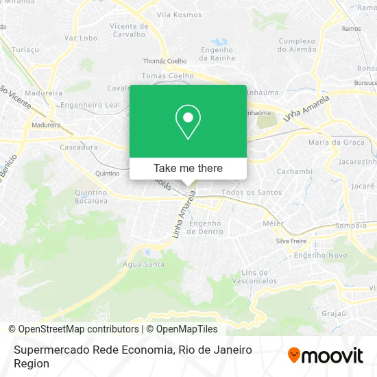 Supermercado Rede Economia map