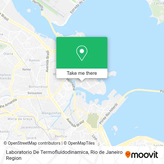 Laboratorio De Termofluidodinamica map