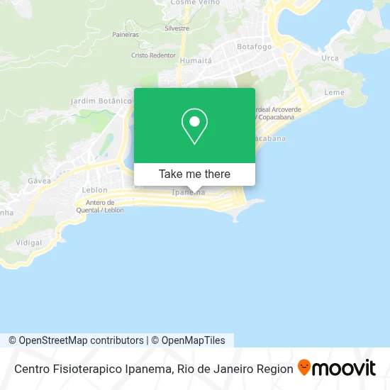 Centro Fisioterapico Ipanema map