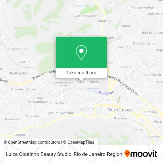 Luiza Coutinho Beauty Studio map