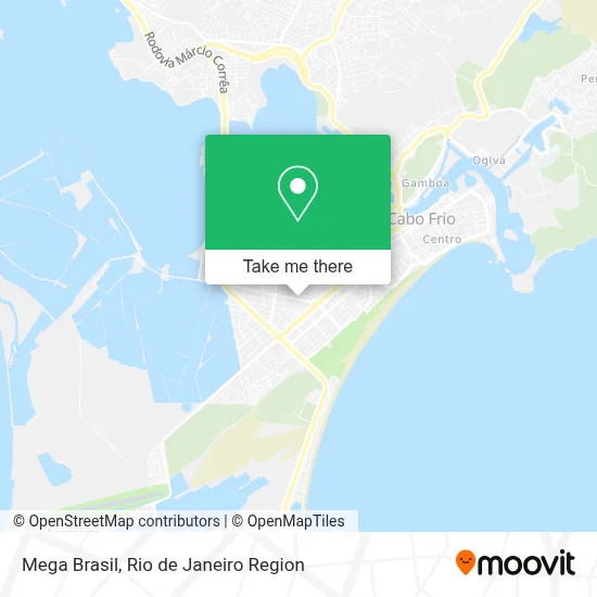 Mega Brasil map