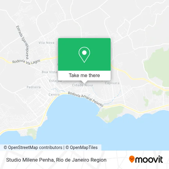 Studio Milene Penha map