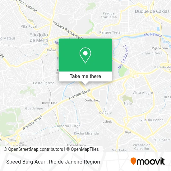 Speed Burg Acari map