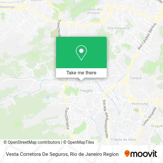 Vesta Corretora De Seguros map