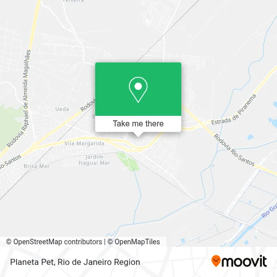 Planeta Pet map