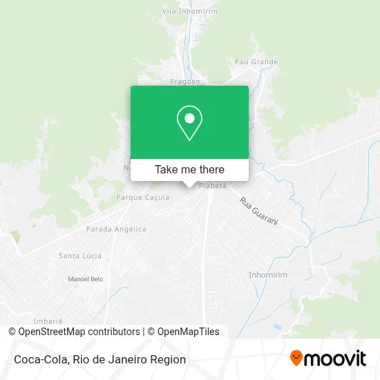 Coca-Cola map