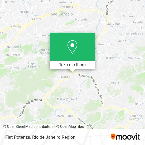 Fiat Potenza map