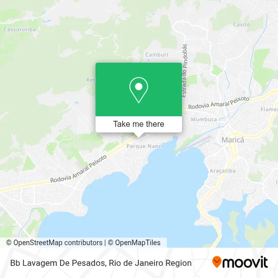 Bb Lavagem De Pesados map