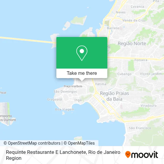Requinte Restaurante E Lanchonete map