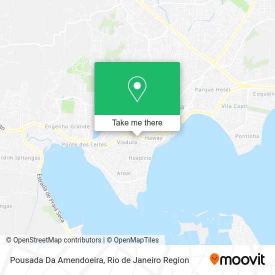 Pousada Da Amendoeira map