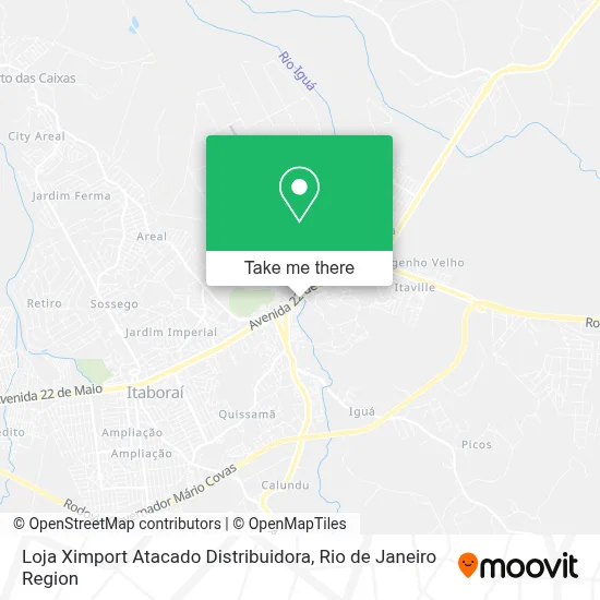 Loja Ximport Atacado Distribuidora map