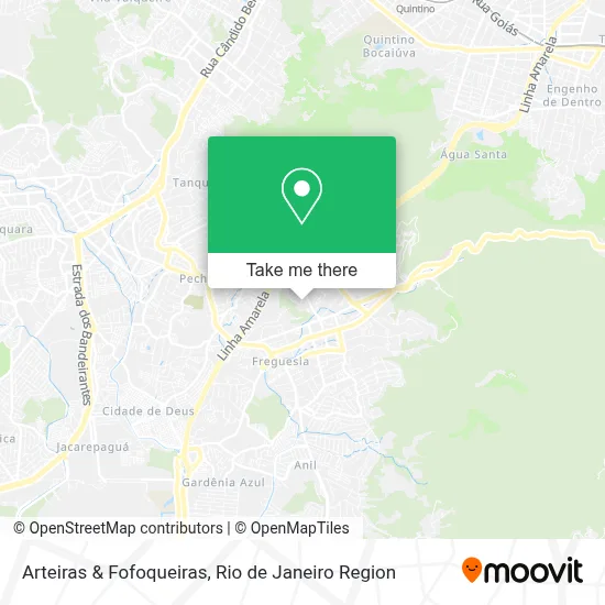 Arteiras & Fofoqueiras map