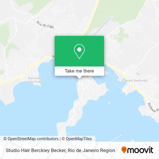 Studio Hair Berckley Becker map