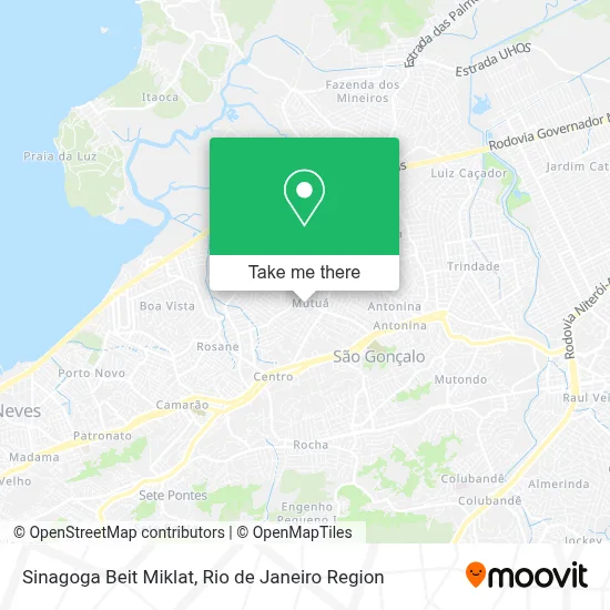 Sinagoga Beit Miklat map