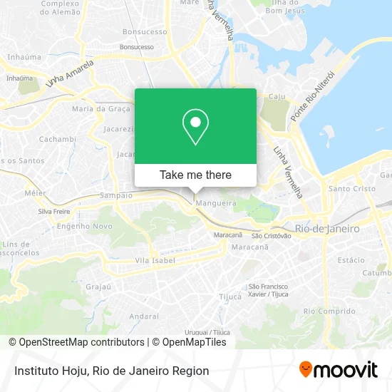 Instituto Hoju map