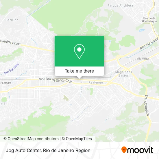Jog Auto Center map
