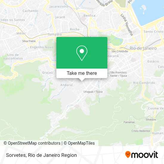 Sorvetes map