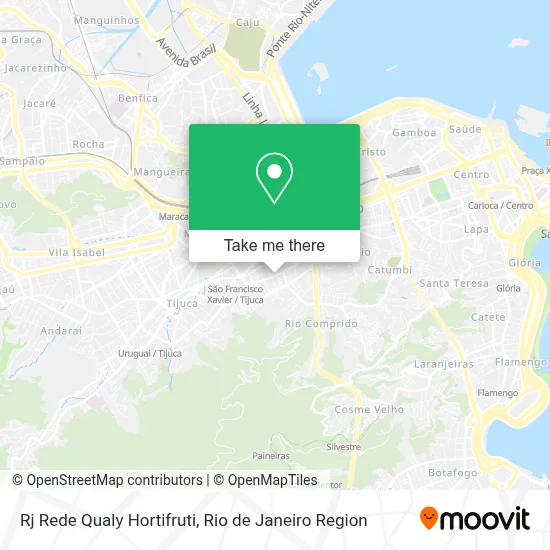 Rj Rede Qualy Hortifruti map