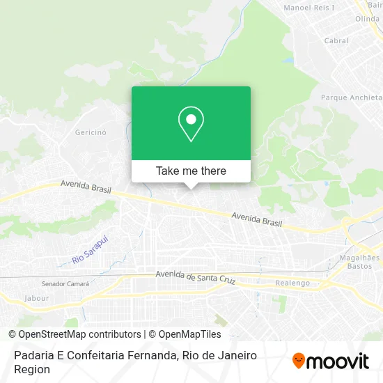 Padaria E Confeitaria Fernanda map