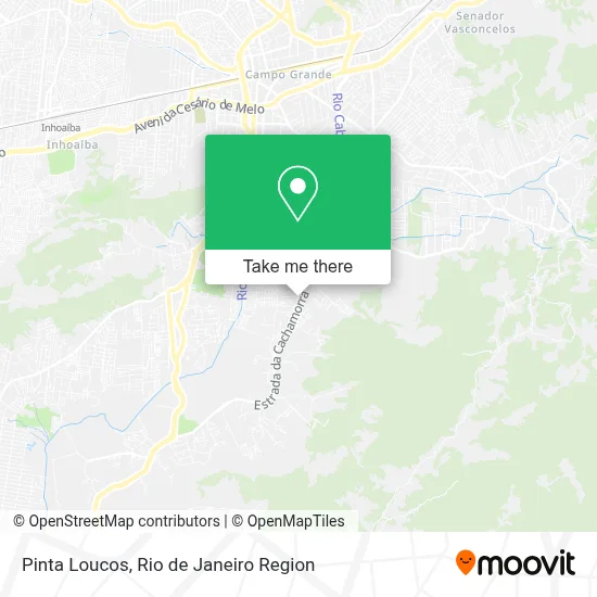 Pinta Loucos map