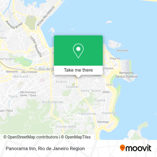 Panorama Inn map