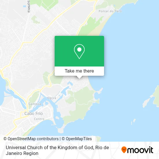 Igreja Universal Do Reino De Deus map
