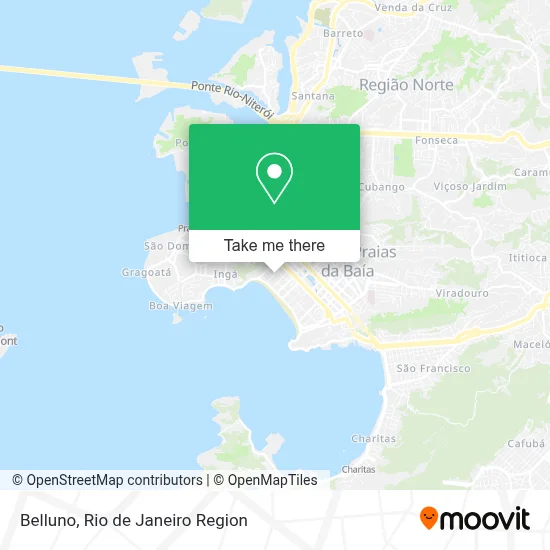 Belluno map