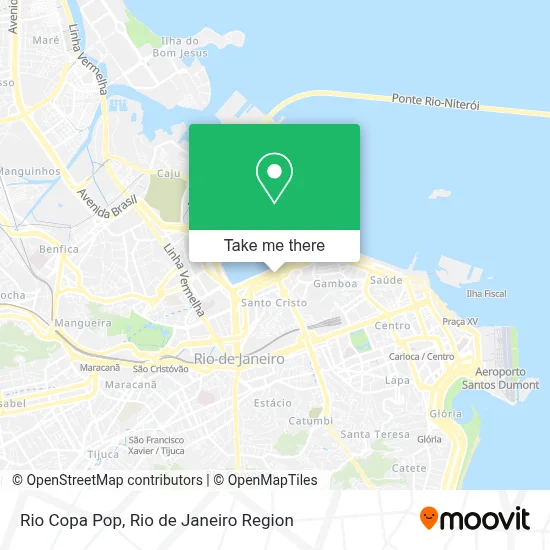 Rio Copa Pop map