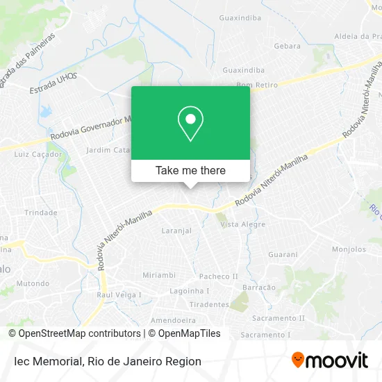 Iec Memorial map