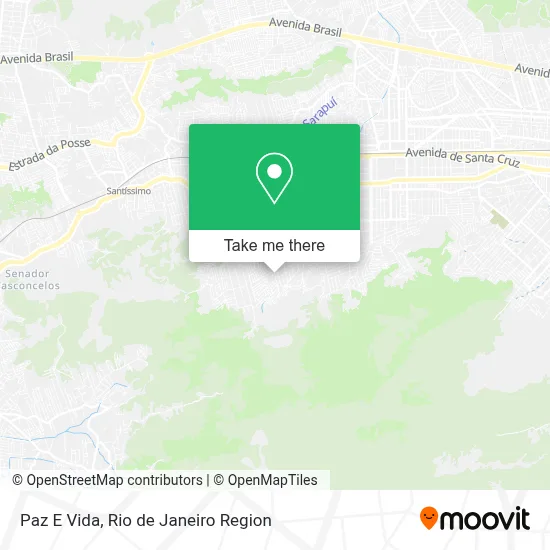 Paz E Vida map